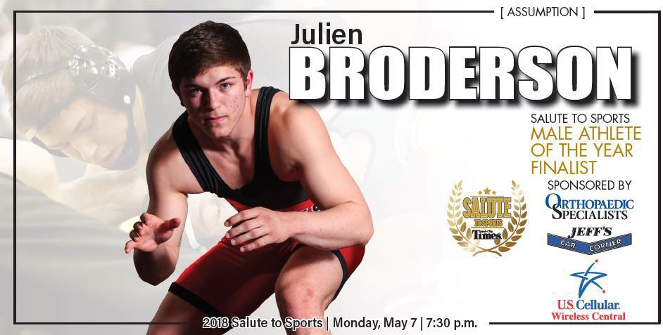 Assumption's Julien Broderson